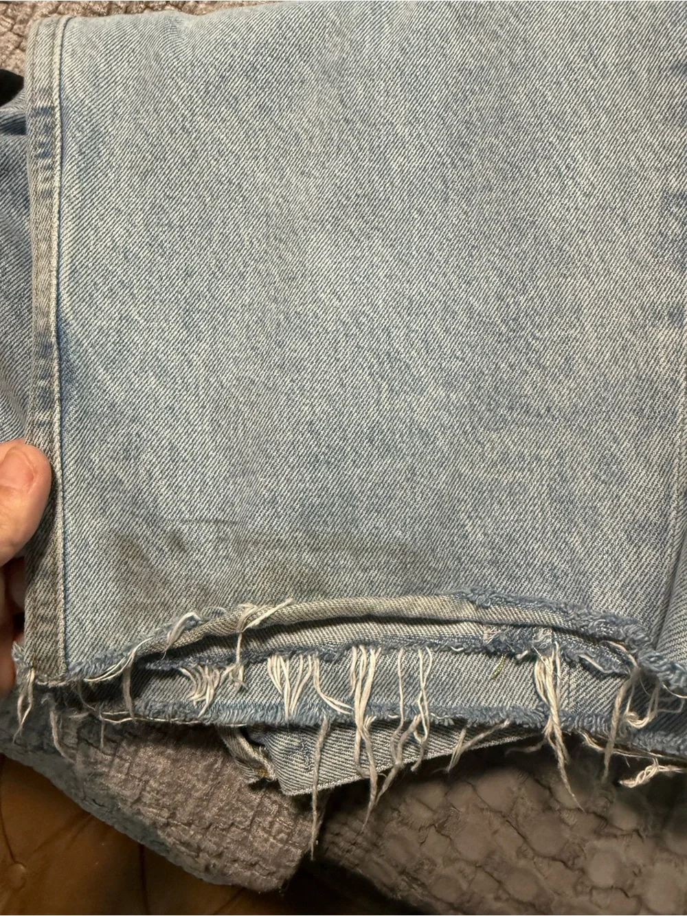 AGOLDE Luna pieced barrel jean